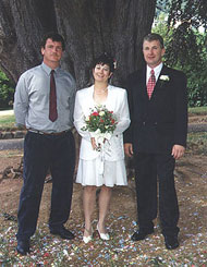 Colin, his brother Paul and secon wife