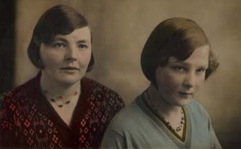 Doris Jones and Mabel Ganderton