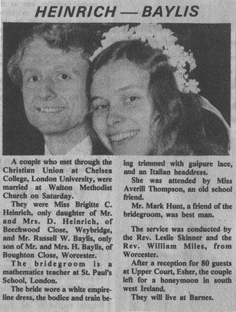 Donald and Doreen Wedding