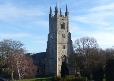 St Mary's Church, Prittlewell, Southend-on-Sea, Essex.