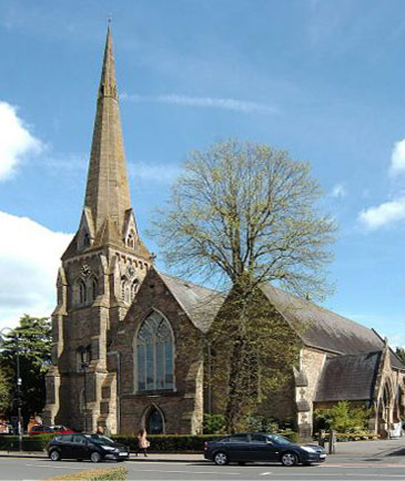  St. Stephen's Church, Redditch, Worcestershire.