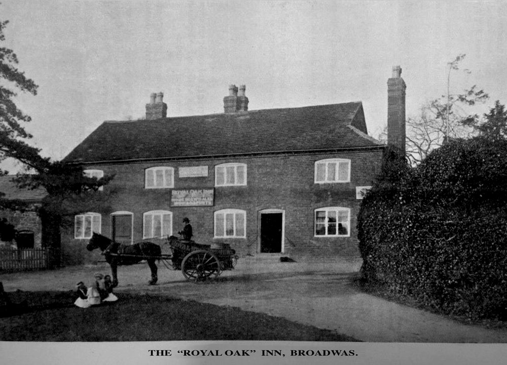 The Royal Oak Inn, Broadwas.