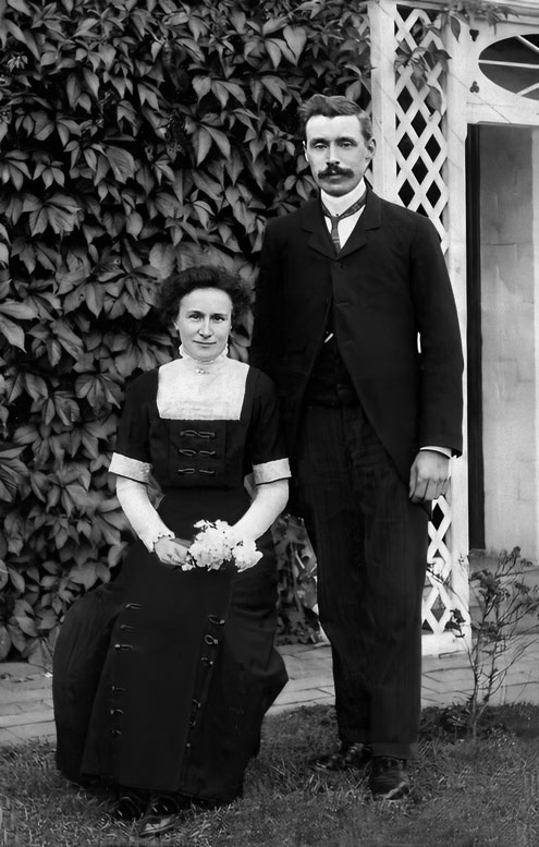 James Grubham and his wife Emily (Mason) Grubham.