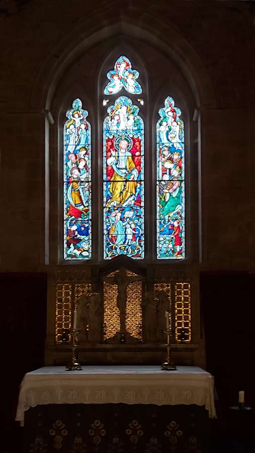 East Window - All Saints Church, Monkland.