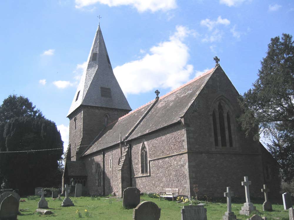 All Saints Church, Monkland, Herefordshire.