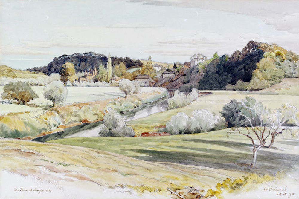 The Teme at  Knightwick, by William Grimmond.