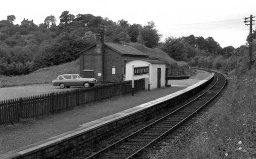 Knightwick Station, 1950.