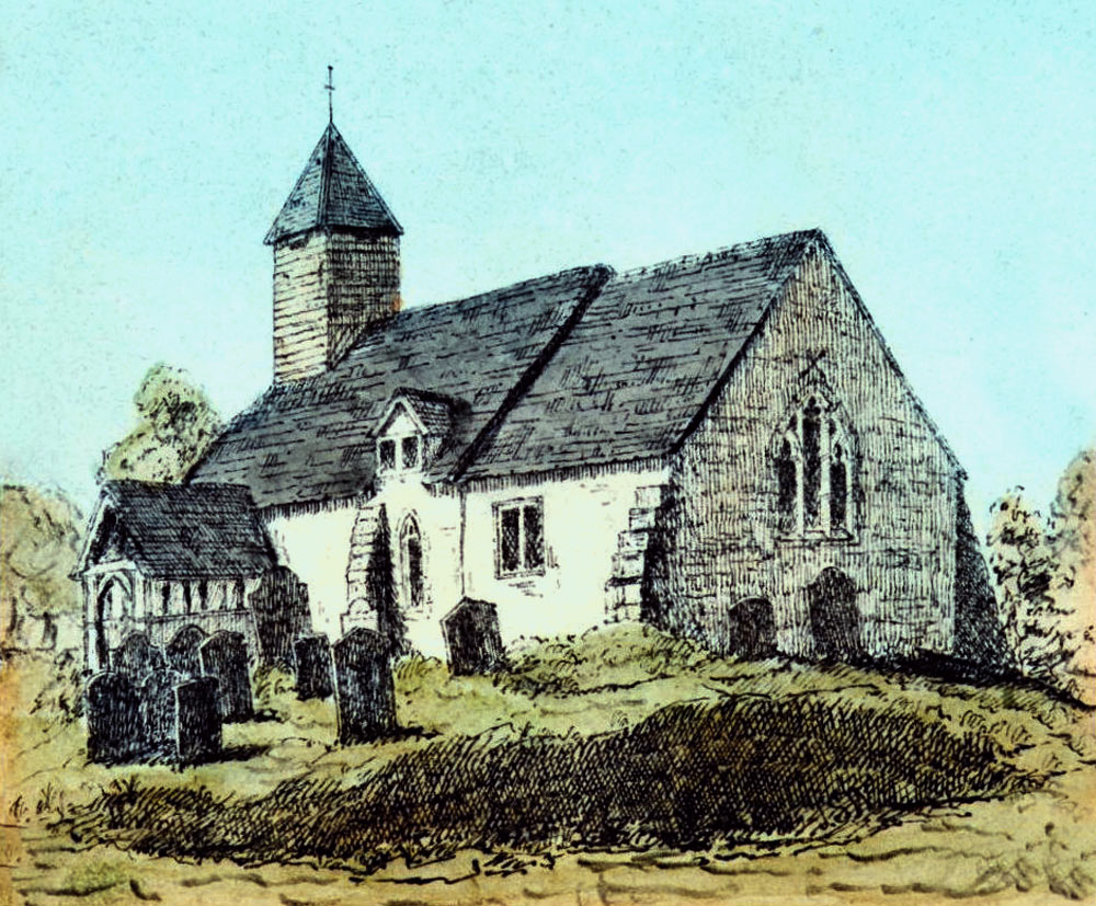 Original Knightwick Church