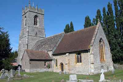 Church of St Andrew, Cleeve Prior, Worcestershire. 