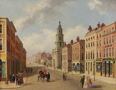 St. Nicholas, Worcester. [Image credit: Worcester City Museums]