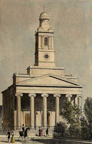 St. Peter's Church, Eaton Square, Pimlico. 