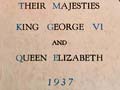 Coronation Card King George VI