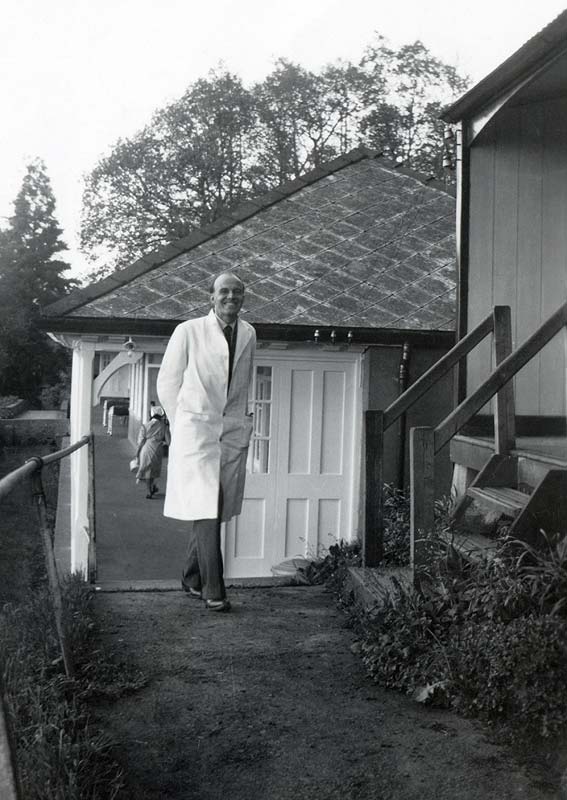 Doctor at the Sanatorium, Knightwick circa 1952.