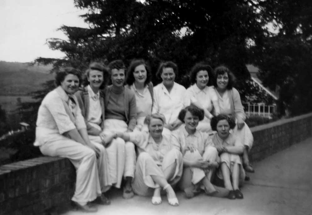 Ladies at the Sanatorium, Knightwick circa 1952.